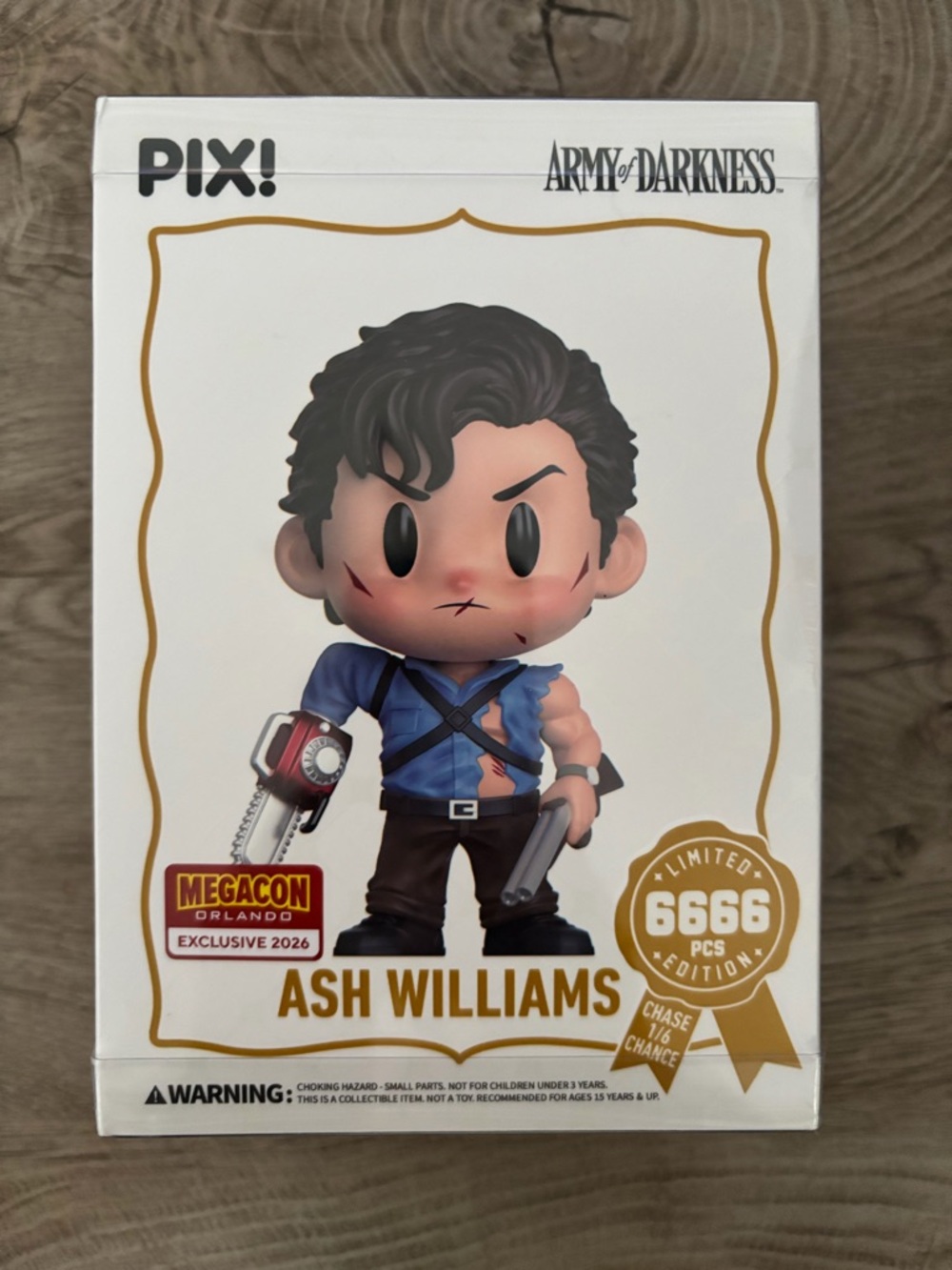 Thrilljoy MegaCon Orlando 2026 Con Exclusive Ash Williams (SEALED IN HAND)